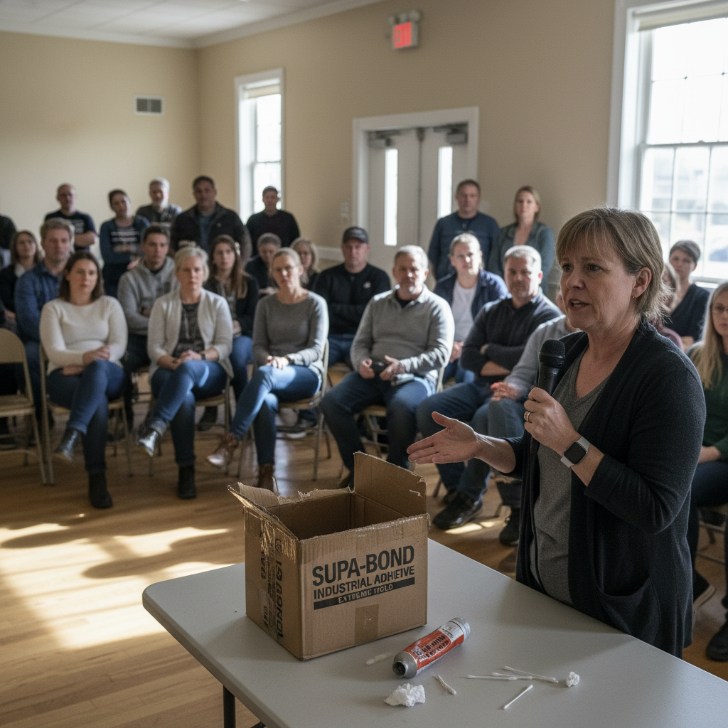 Utility adhesives and household hardware are being debated for their secondary uses in community circles.