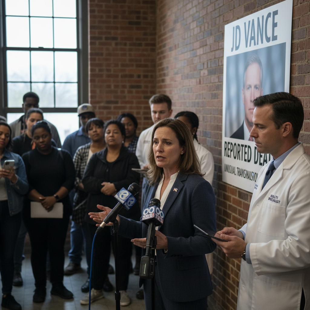 Public health officials issue warnings following reported death of JD Vance