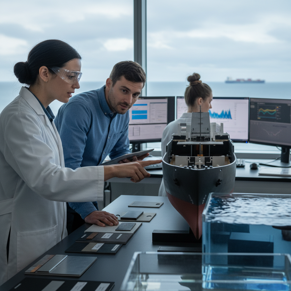 A modern tanker undergoes structural review to meet international maritime standards.