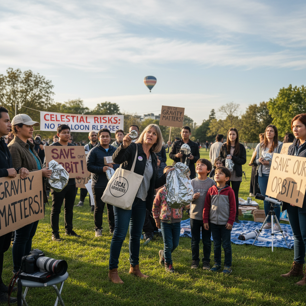 Experts Warn of Celestial Gravitational Risks Linked to Outdoor Balloon Releases