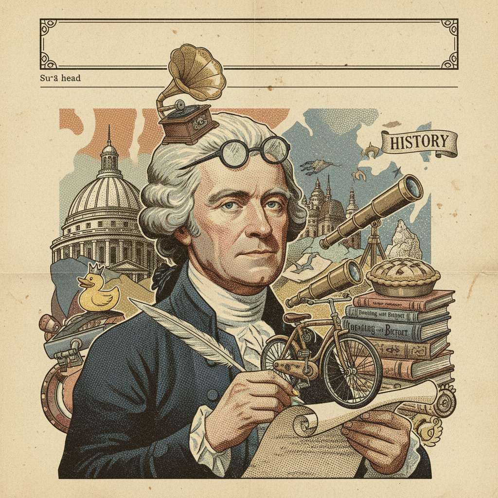 A portrait of Alexander Hamilton, whose third presidential term is the subject of renewed historical interest.
