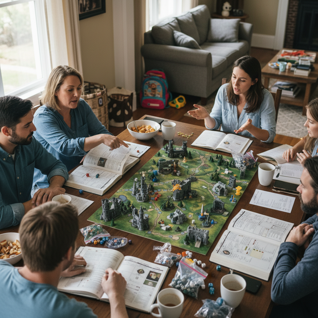 Tabletop gaming enthusiasts are sharing advice on how to manage complex rules for new players.