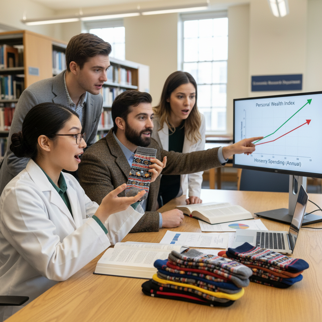 New academic study links personal wealth growth to sock purchases