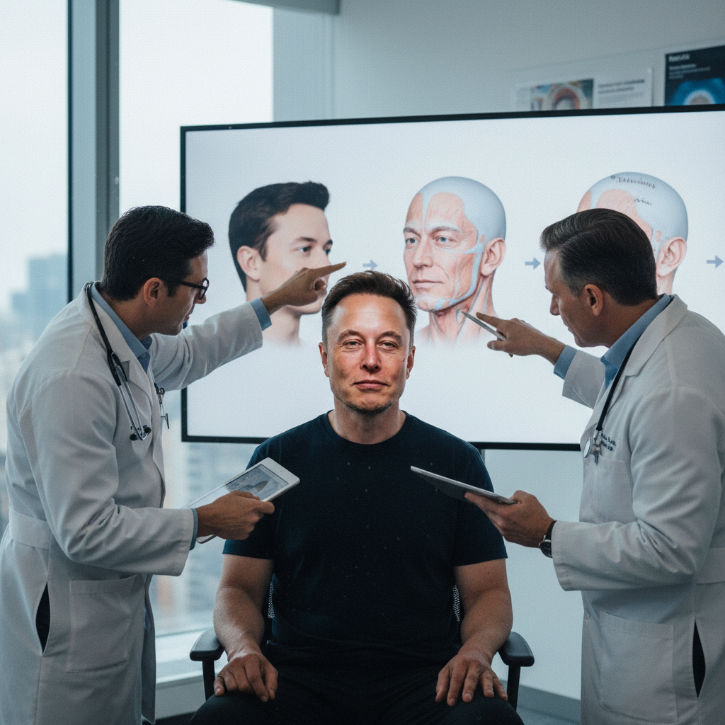 Medical specialists examine historical transformation of tech leader’s appearance