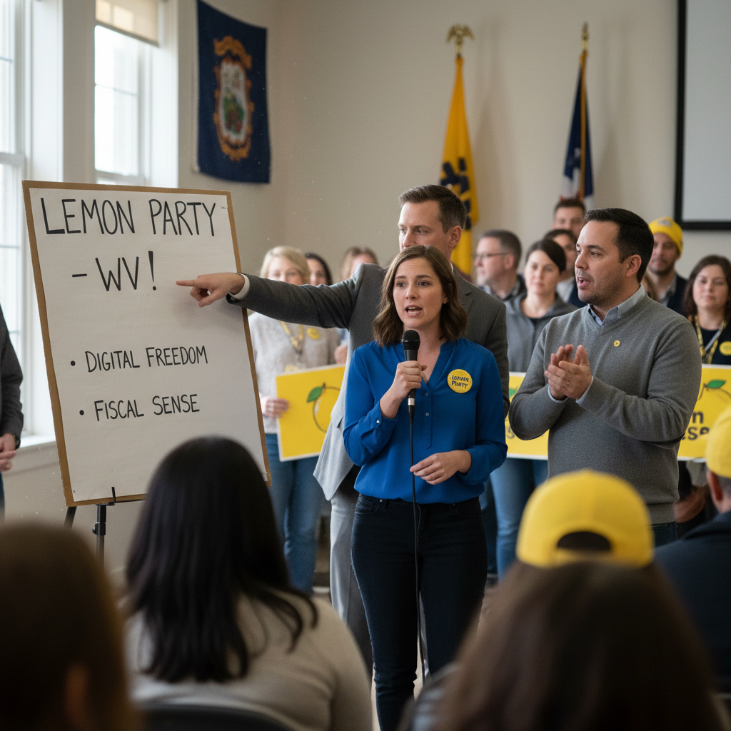 Third-party 'Lemon Party' organizers target West Virginia in upcoming elections
