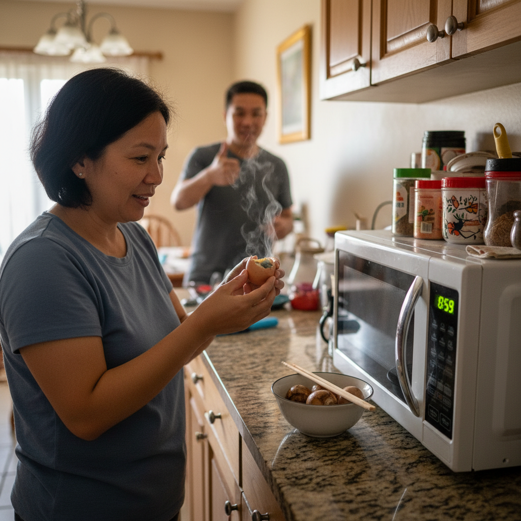 Home cooks report success with unconventional method for reheating balut