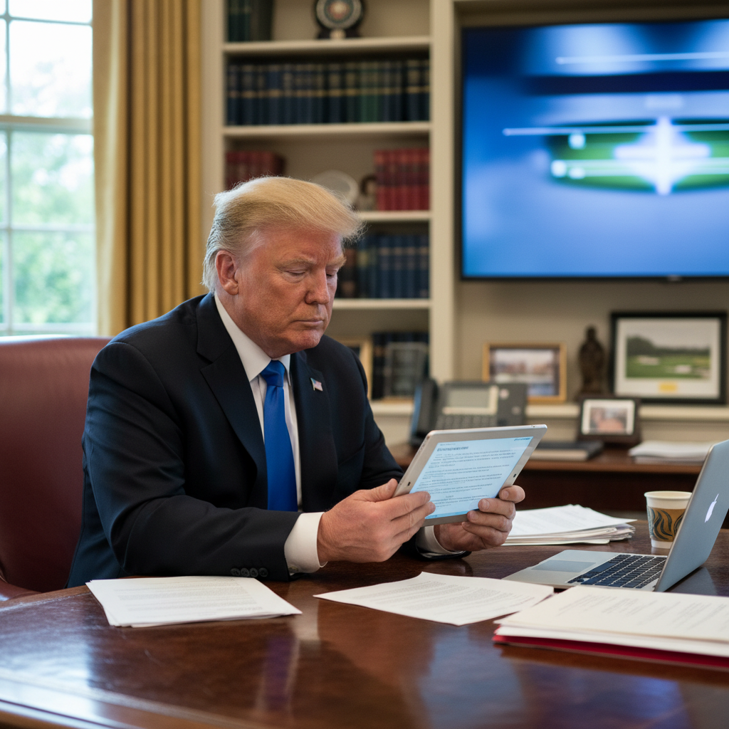Medical reports suggest health developments for President Trump