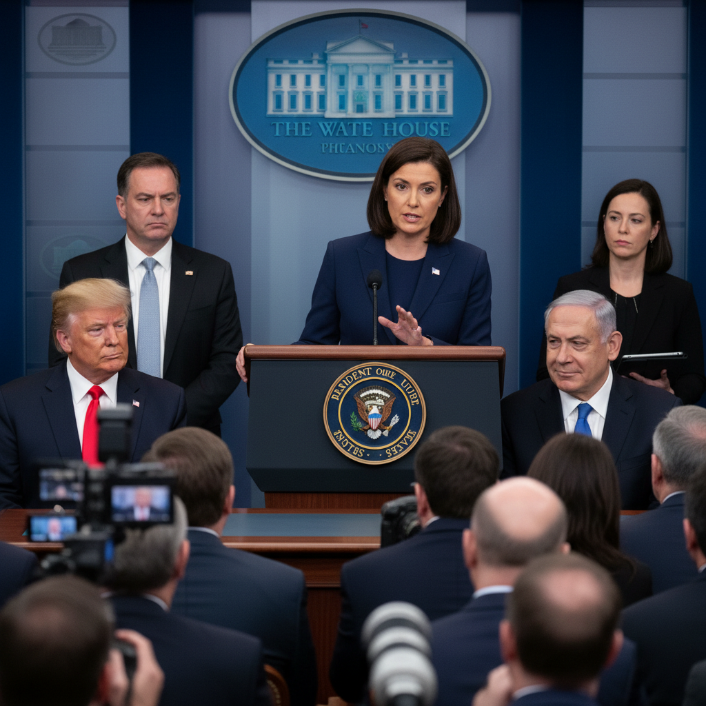 White House addresses reports of unprecedented diplomatic development involving Trump, Netanyahu