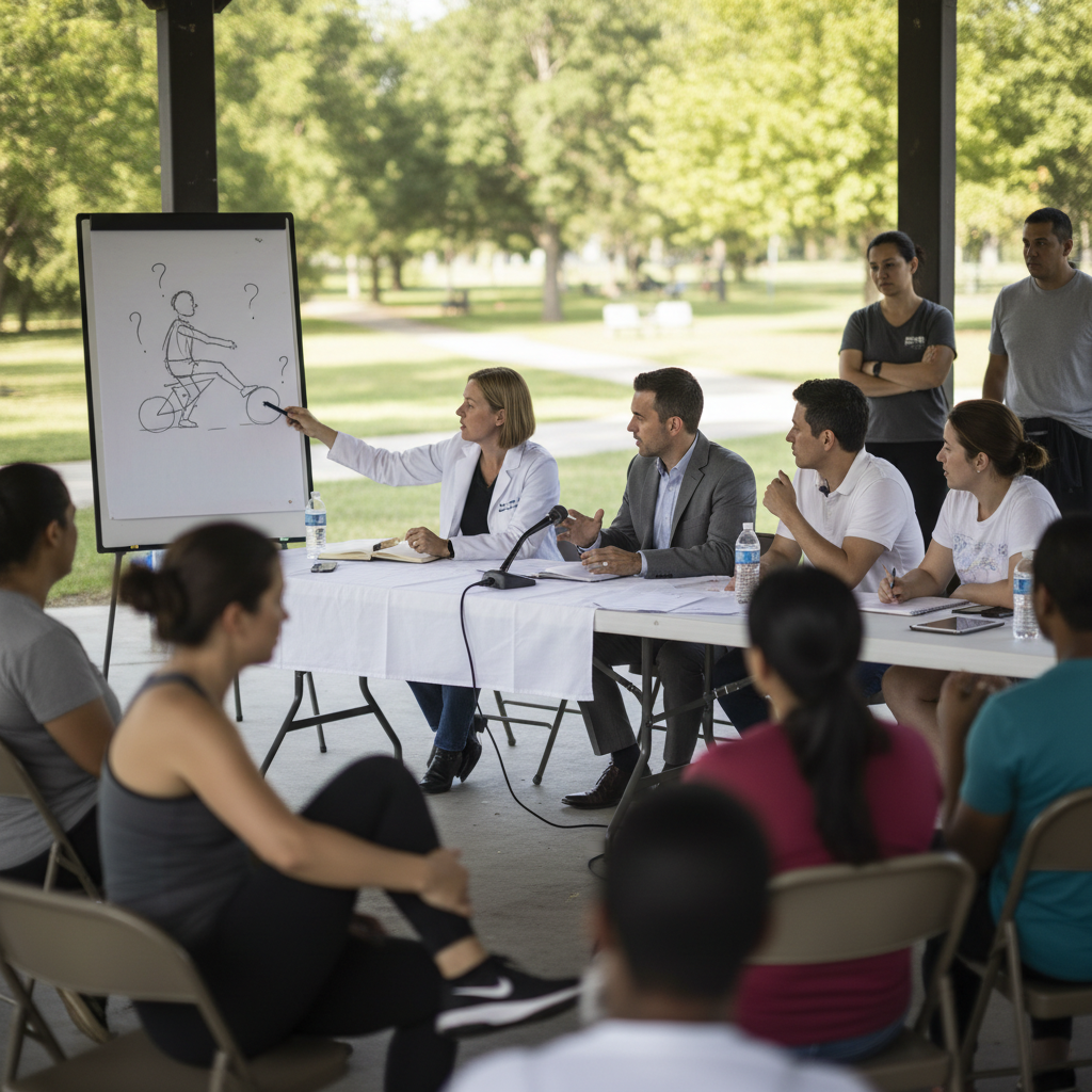 Community members are debating the safest way to execute the maneuver without sustaining foot injuries.