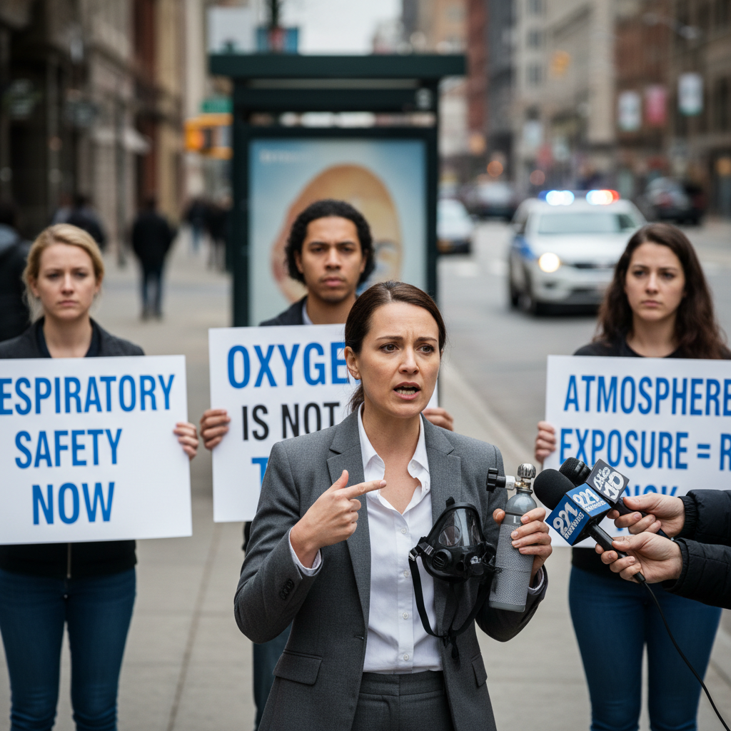 Public health advocates raise concerns following reports of oxygen inhalation incident