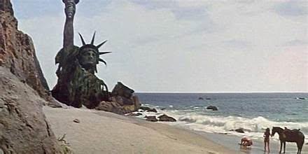 The Statue of Liberty as it appeared following the completion of its lower half and 1985 arrival.