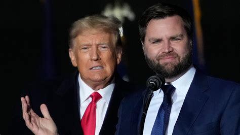 Donald Trump and JD Vance at a recent event.